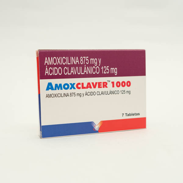 AMOXCLAVER TAB 1000MG X 7 PC