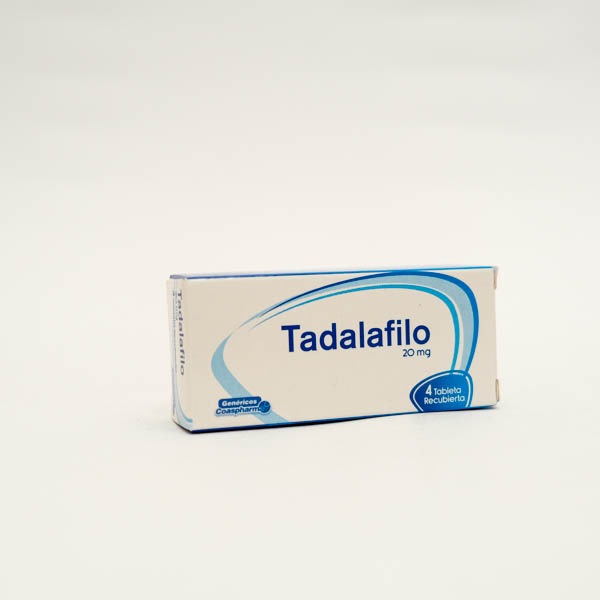 TADALAFILO TAB 20MG X 4  PC