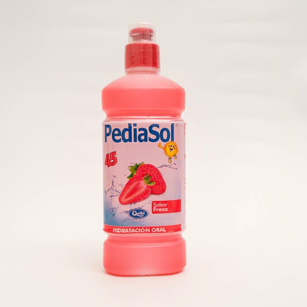 PEDIASOL 45 FRESA X 500ML QUIBI