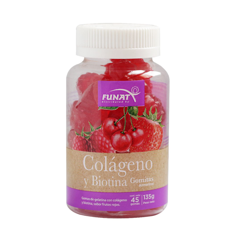 GOMITAS COLAGENO BIOTINA X 45UND  FUNAT