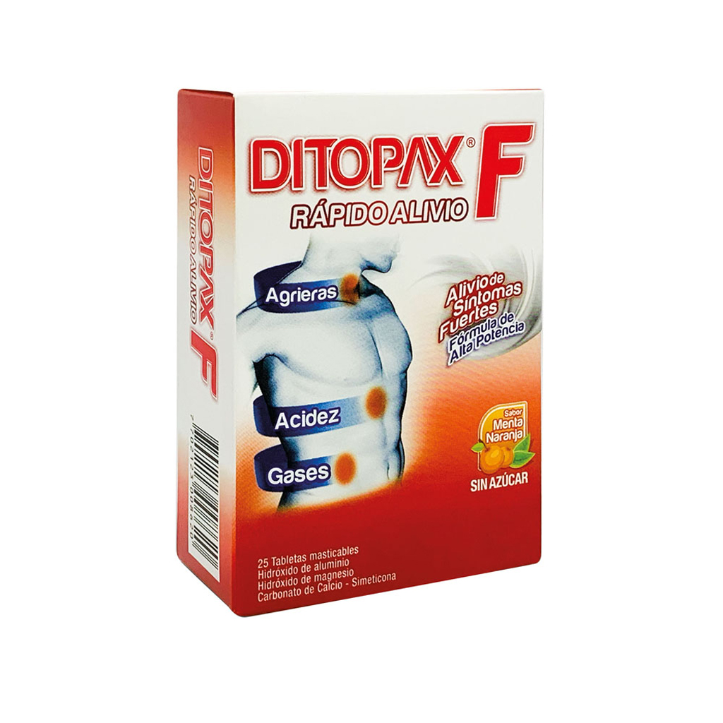 DITOPAX F TAB X 25  EURO OTC