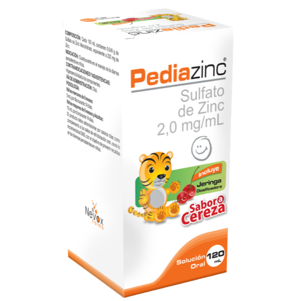 PEDIAZINC X 120ML NEVOX FARMA