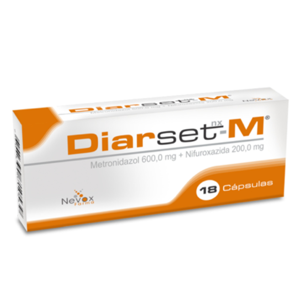 DIARSET NX M CAP X 18 NEVOX FARMA