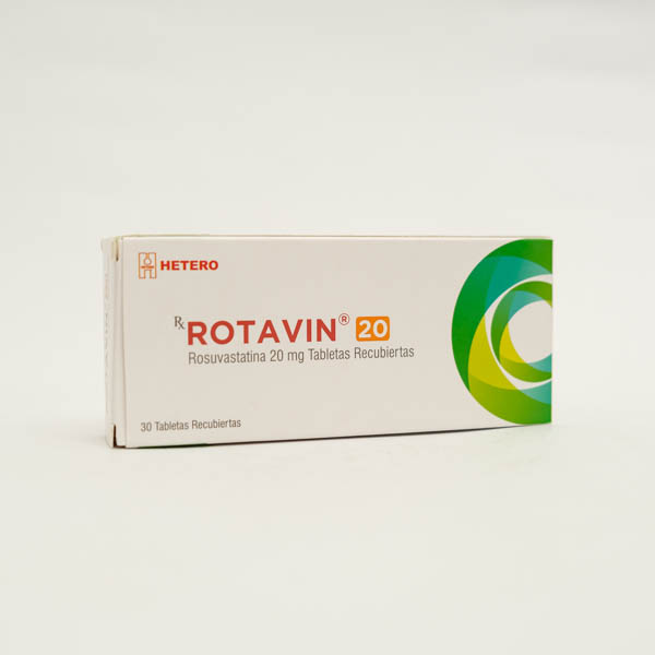 ROSUVASTATINA TAB 20MG X 30 ROTAVIN  SEVEN PHARMA