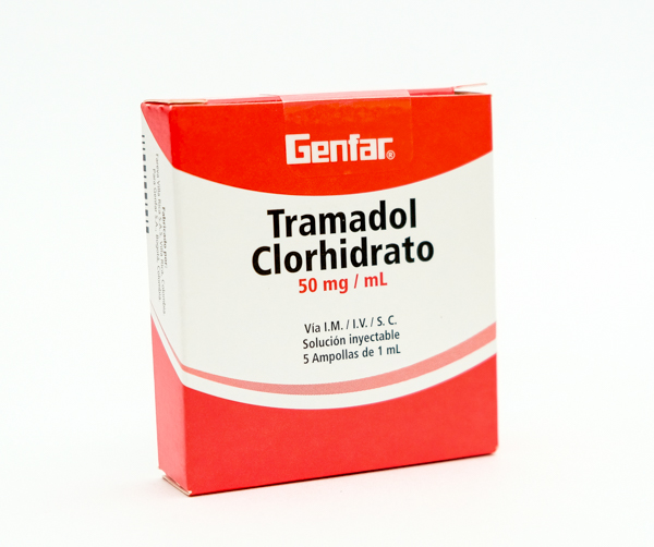 TRAMADOL AMP 50MG X 5 GF