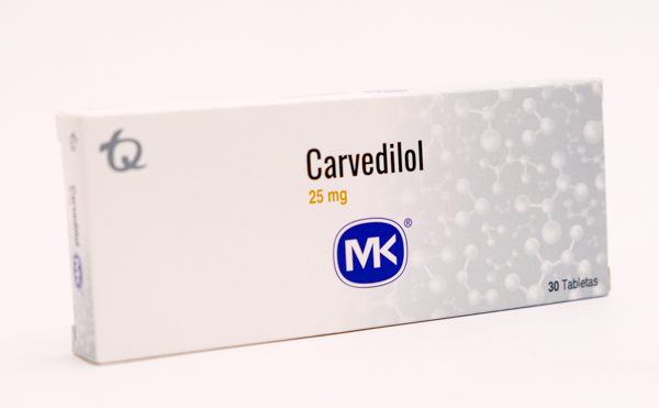 CARVEDILOL TAB 25MG X 30 MK