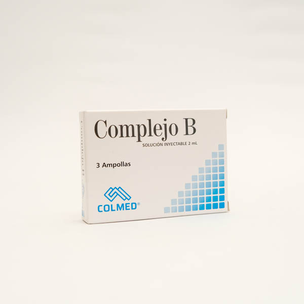 COMPLEJO B AMP 2ML X 3 COLMED