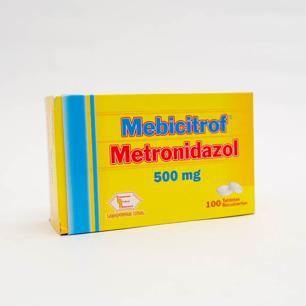 MEBICITROF TAB 500MG X 100 METRONIDAZOL  LABQUIFAR