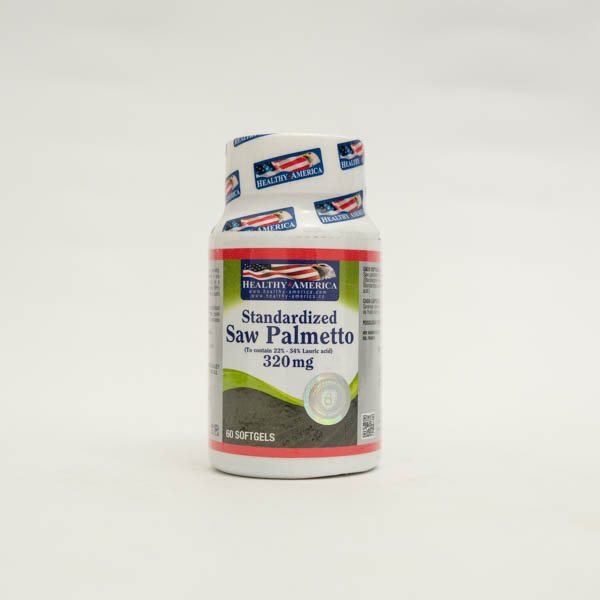 SAW PALMETTO CAP 320MG X 60 HEALTY AMERICA