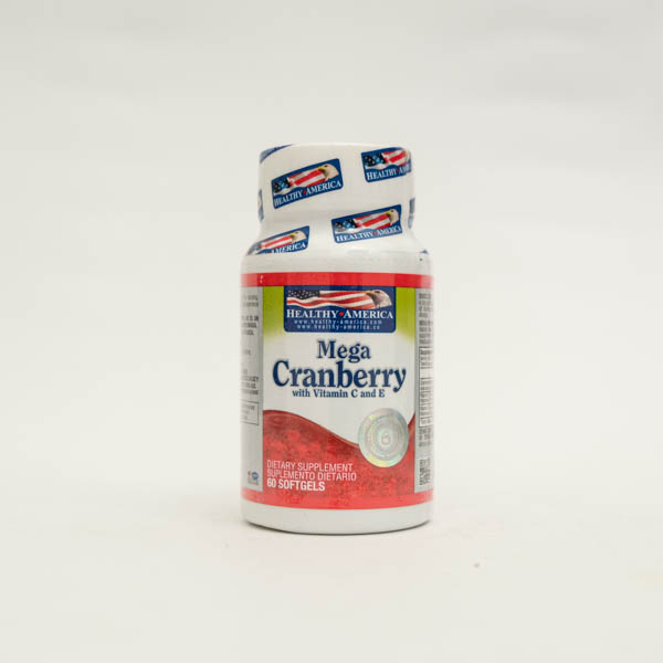 MEGA CRANBERRY CAP X 60 HEALTHY AMERICA