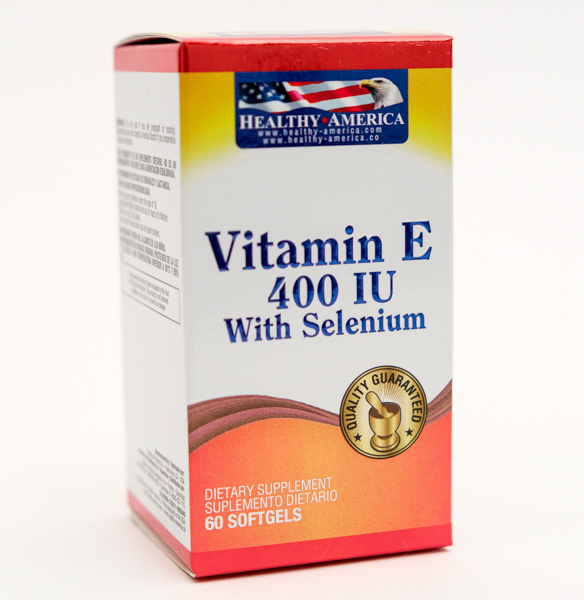 VITAMINA E CAP 400IU X 60 HEALTHY AMERICA