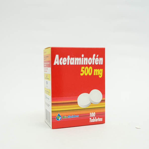 ACETAMINOFEN TAB 500MG X 100 QUIBI