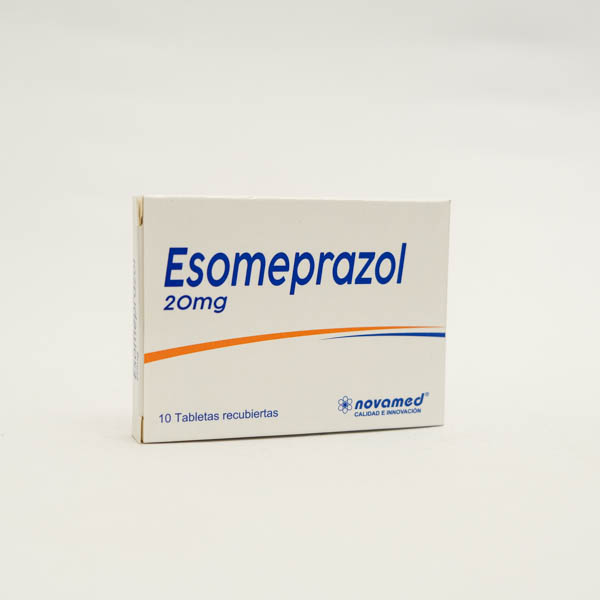 ESOMEPRAZOL TAB 20MG X 10 GENERICO NOVAMED