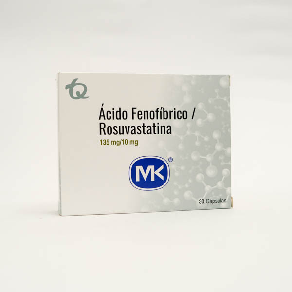 ACIDO FENOFI ROSUVAS CAP 135MG X 30 MK