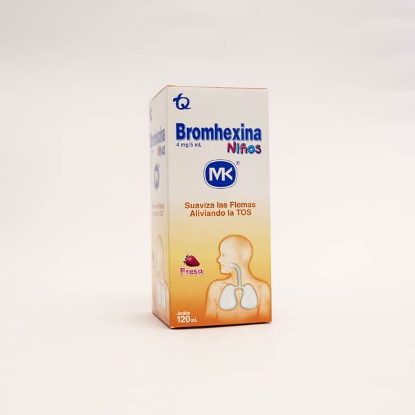 BROMEXINA NIÑOS JBE 4MG X 120ML MK