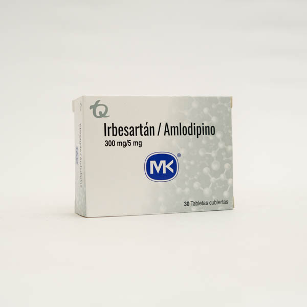 IRBESARTAN AMLODI TAB 300MG X 30 MK