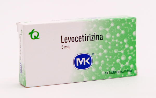 LEVOCETIRIZINA TAB 5MG X 10 MK