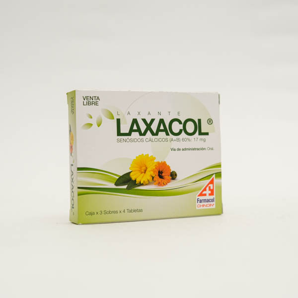 LAXACOL TAB 3 SOB X 4  FARMACOL