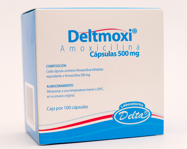 AMOXICILINA CAP 500MG X 100 DELTMOXI DELTA