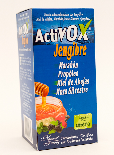 ACTIVOX JENGIBRE JBE X 180ML NATURAL FRESHLY