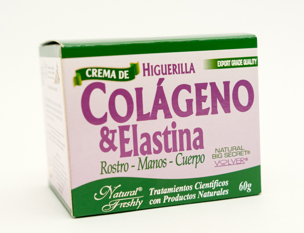 COLAGENO Y ELASTINA CREMA X 60GR NATURAL FRESHLY