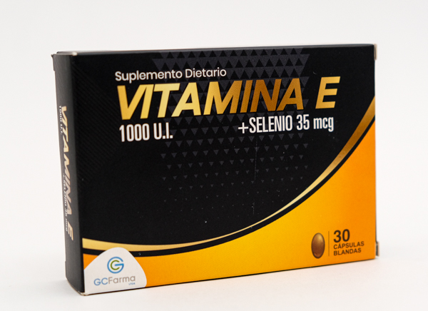 VITAMINA E 1000 SELENIO CAP X 30 GC FARMA