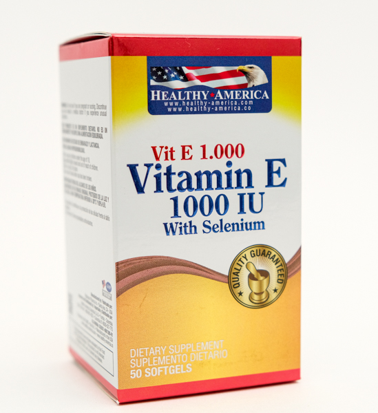 VITAMINA E 1000IU CAP X 50 HEALTHY AMERICA