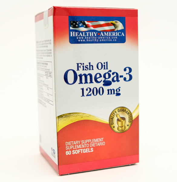 OMEGA 3 CAP 1200MG X 60 HEALTHY AMERICA