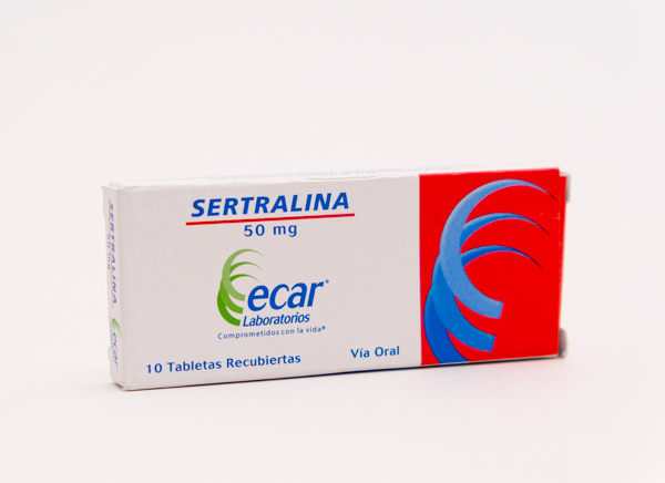 SERTRALINA TAB 50MG X 10 ECAR