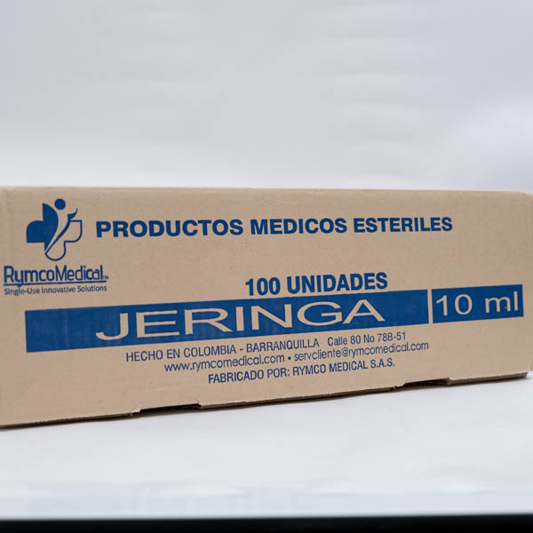 JERINGA 10ML 21G X 1 1X2 X 100 RYMCO