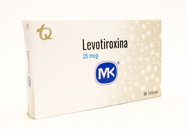 LEVOTIROXINA TAB 25MG X 30 MK