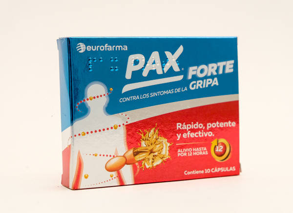 PAX FORTE CAP 400MG X 10 EURO PAX