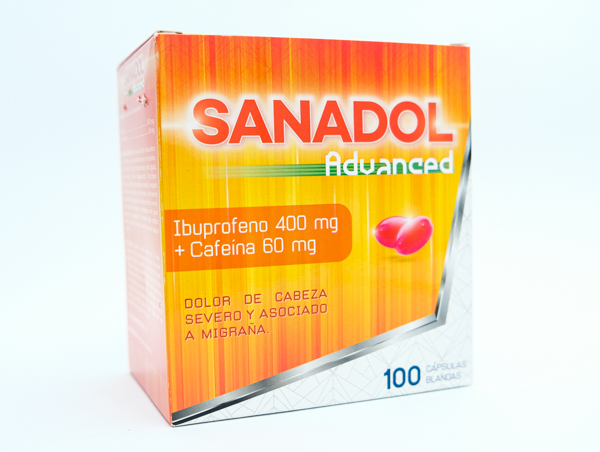 SANADOL ADVANCE CAP X100  RUECAM