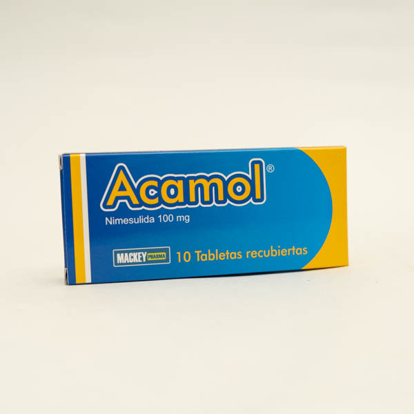 NIMESULIDA TAB 100MG X 10 ACAMOL GC FARMA