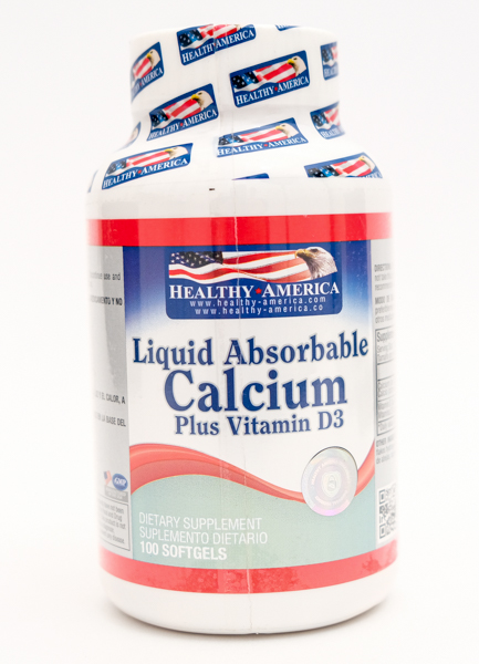 CALCIUM 1200MG VITA D3 400IU CAP X 100 HEALTHY AMERICA