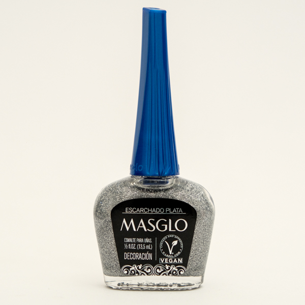 ESMALTE  DECORACION ESC PLATA 13 5ML MASGLO