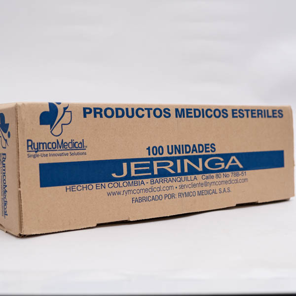 JERINGA 3ML 21G X 1 1X2 X 100 RYMCO