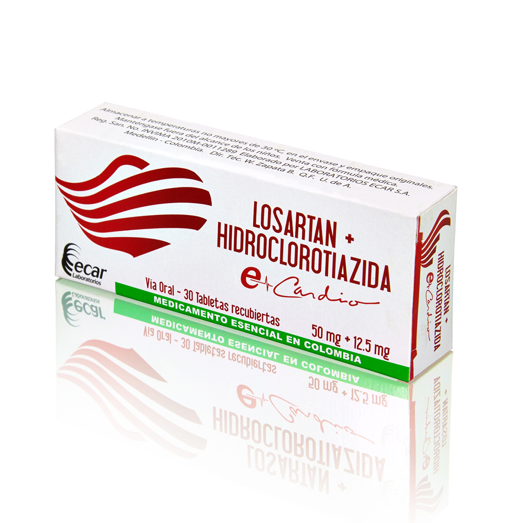 LOSARTAN TAB 50 12 5 HCT X 30  ECAR