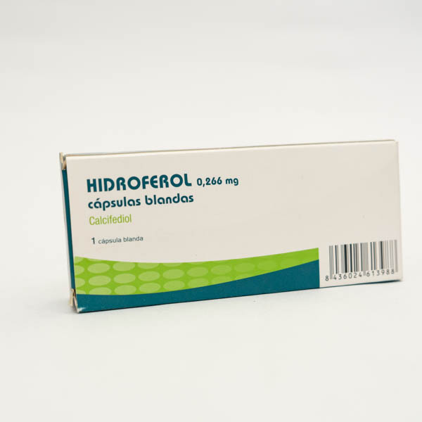 HIDROFEROL CAP 0 266MG X 1 BCN