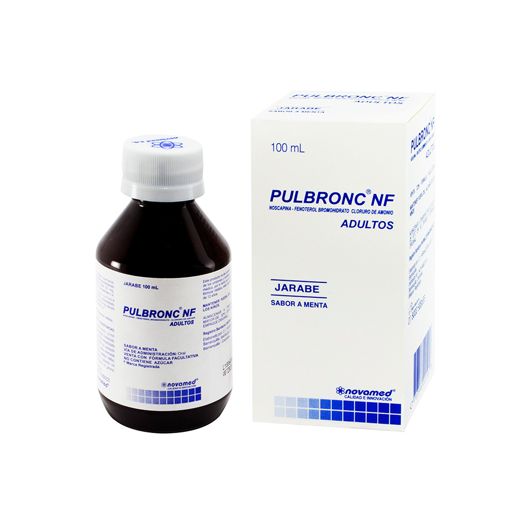 PULBRONC NF ADULTOS X 100ML NOVAMED