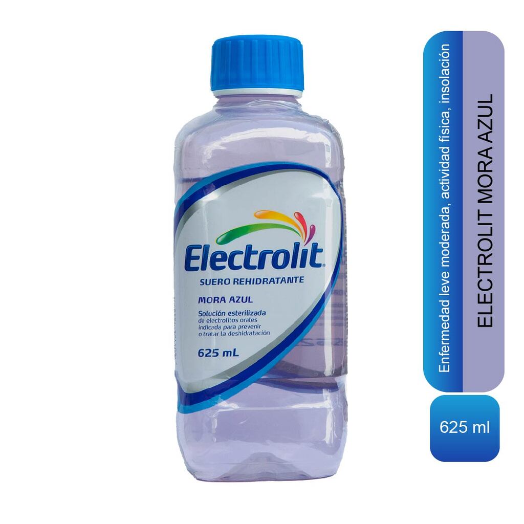 ELECTROLIT MORA AZUL ORAL X 625ML PISA