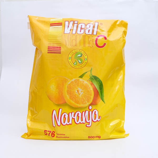 VITAMINA C TAB 500MG X 576 NARANJA  ECAR