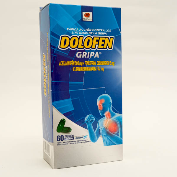 DOLOFEN GRIPA CAP X 60 PROCAPS