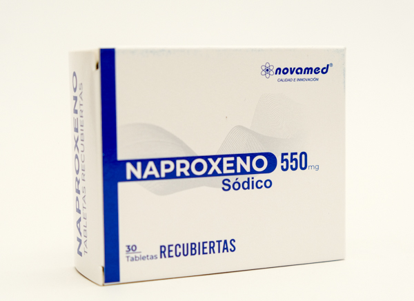 NAPROXENO TAB 550MG X 30 NOVAMED