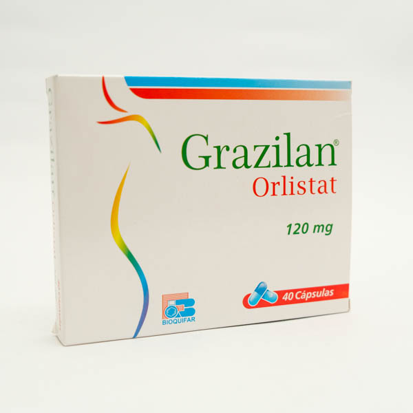 GRAZILAN CAP 120MG X 40 ORLIST BIOQUIFAR