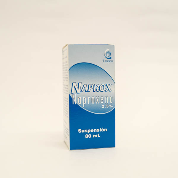 NAPROXENO SUS 2 5MG X 80ML  LABINCO