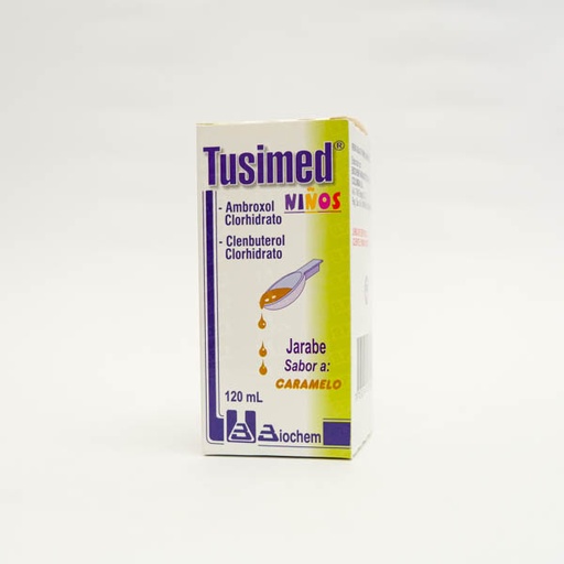 [001289] TUSIMED AMB CLEM PED JBE X 120ML  BIOCHEM