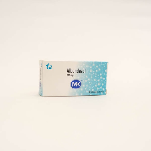 [001413] ALBENDAZOL TAB 200MG X 2 MK