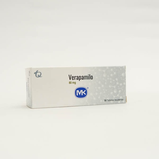 [001420] VERAPAMILO TAB 80MG X 50 MK