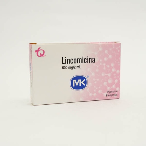 [001431] LINCOMICINA AMP 600MG X 6 MK